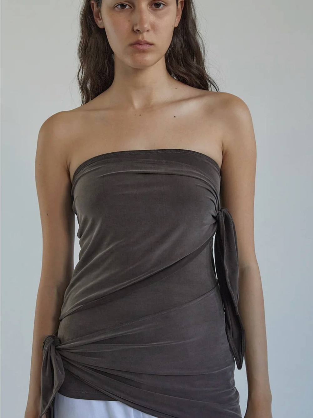 Paloma Wool strapless wrap top. Size S. no 2516/ Buho - Picture 2 of 12